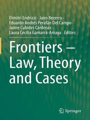 cover image of Frontiers – Law, Theory and Cases